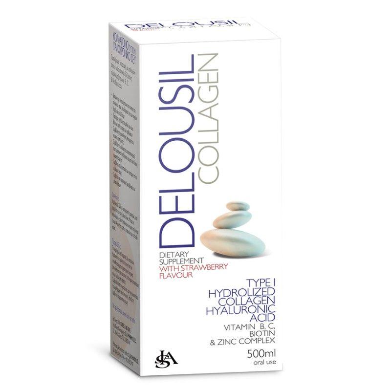 DELOUSIL COLLAGEN 500ml + ПОДАРОК LEA Специјален Крем против старењее на кожата 50ml