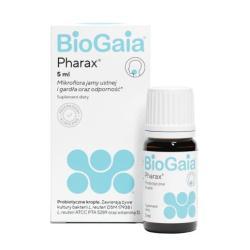 BioGaia Pharax Пробиотски капки за здраво грло и имунитет 5ml