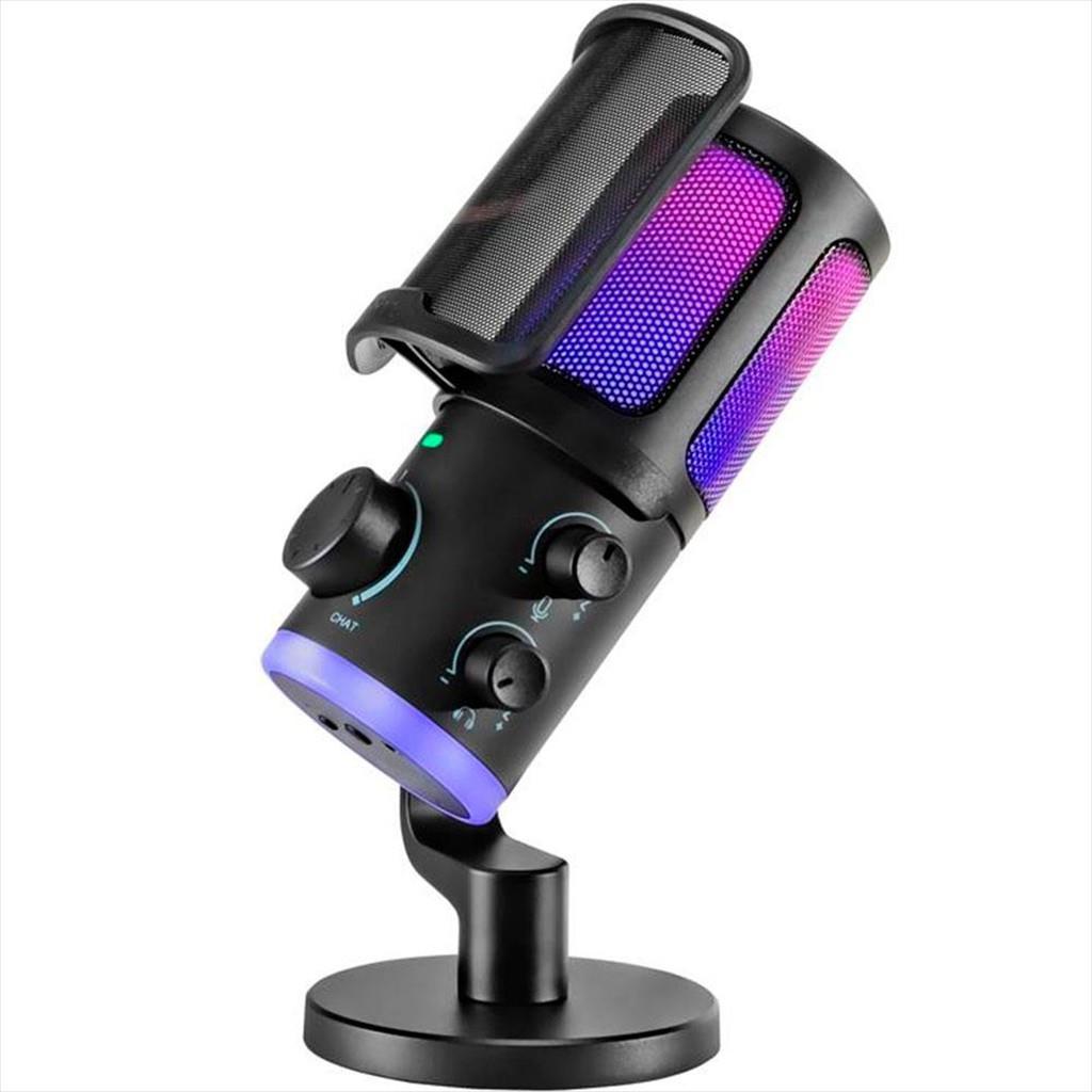 FIFINE Микрофон Fifine Aм6 Rgb, Usb Type-C, 2.0M Cable, Црн, Aм6