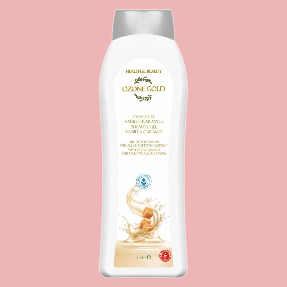 OZONE GOLD Гел за туширање ванила/карамела 500ml