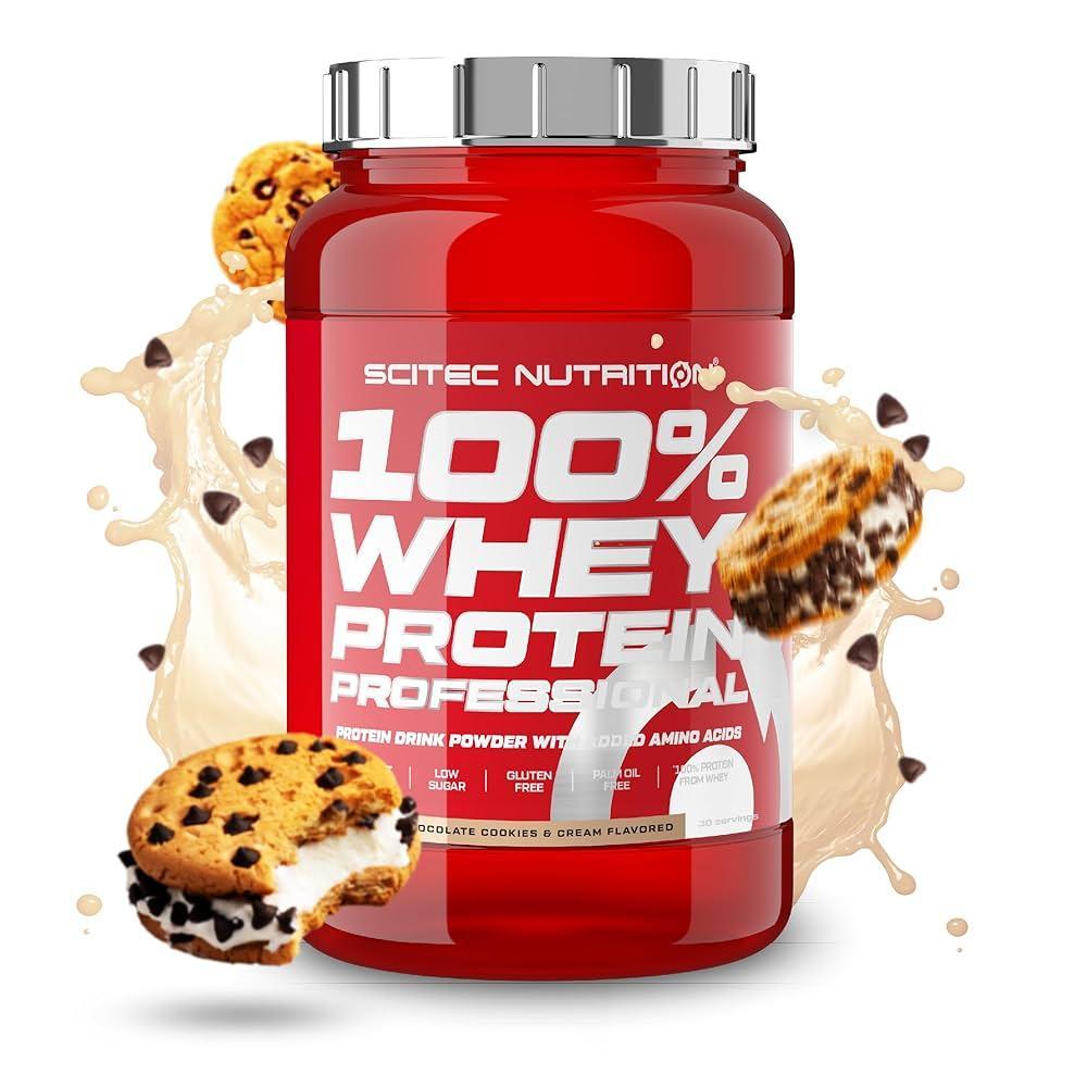 Scitec Nutrition 100% WHEY Протеин PROFESSIONAL CHOCOLATE COOKIES & CREAM FLAVORED 920g