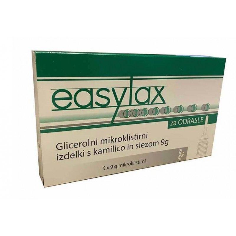 Easylax Микро клизми за возрасни, 6x9g