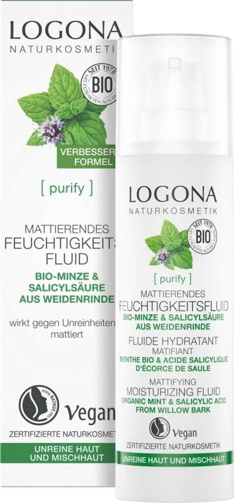 LOGONA Матирачки Флуид со органско нане и салицилна киселина 30ml