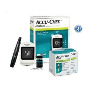 Accu-Chek Instant Апарат за мерење на шеќер во крв+ Instant ленти, 100 ленти