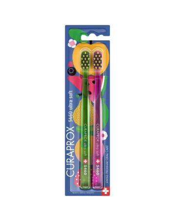 Curaprox 5460 ultra soft SUMMER EDITION Сет 2 четки