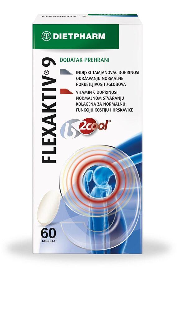DIETPHARM FLEXAKTIV 9 Таблети, 60 1+ 1 ПОДАРОК
