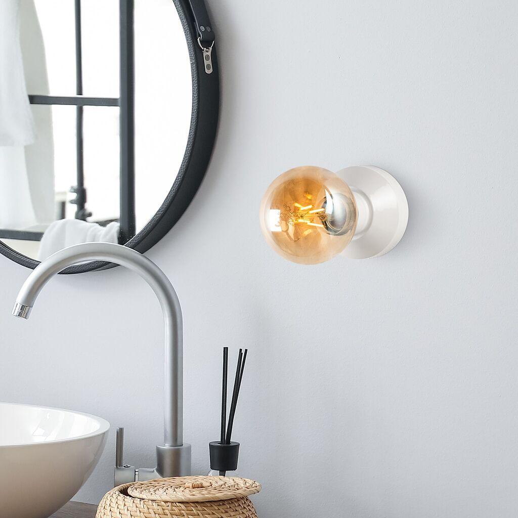 Opviq dzидна светилка Spot-14206, 10x8x10cm, IP20, бела