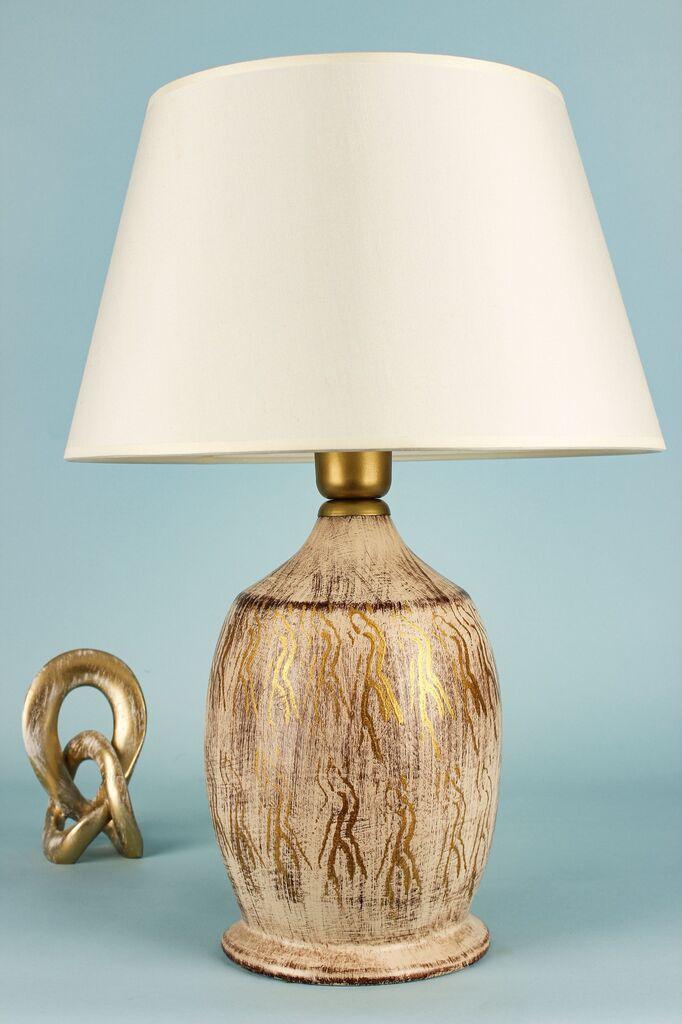 Столна ламба Opviq BK013, O35,20 см, IP20, кремасто-бела