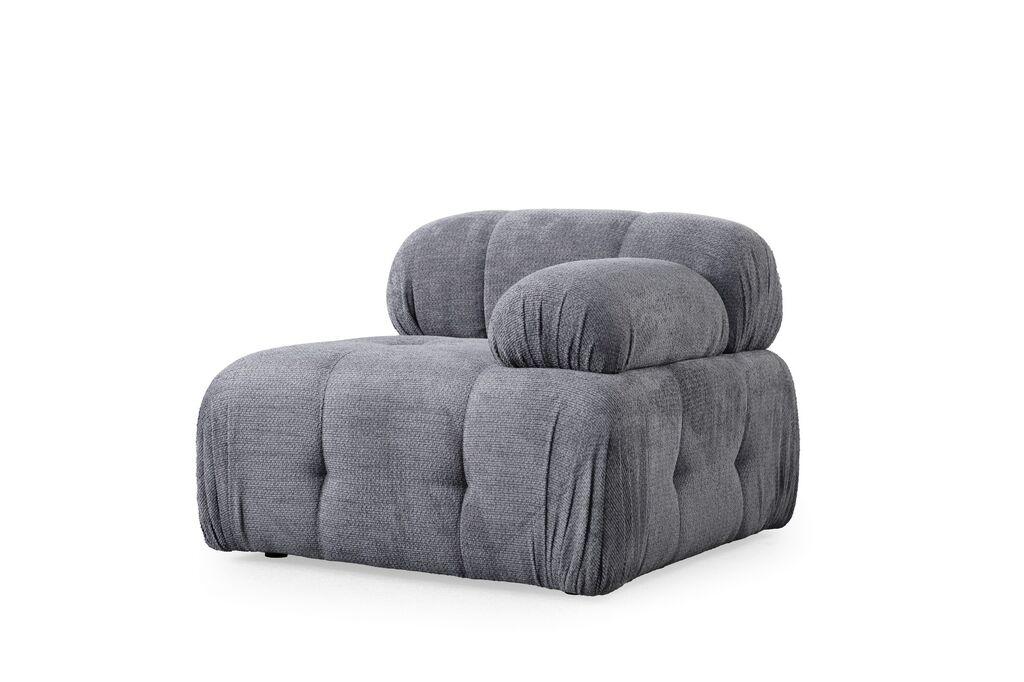 Фотелја Atelier del Sofa Petite 1R, 95 x 95 x 75 см, крем боја