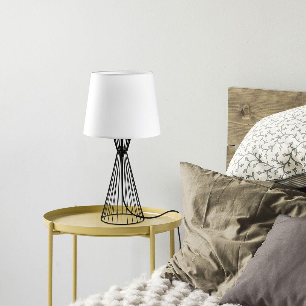 Столна ламба Opviq Telis-5374, 28x28x55 см, IP20, црно-бела