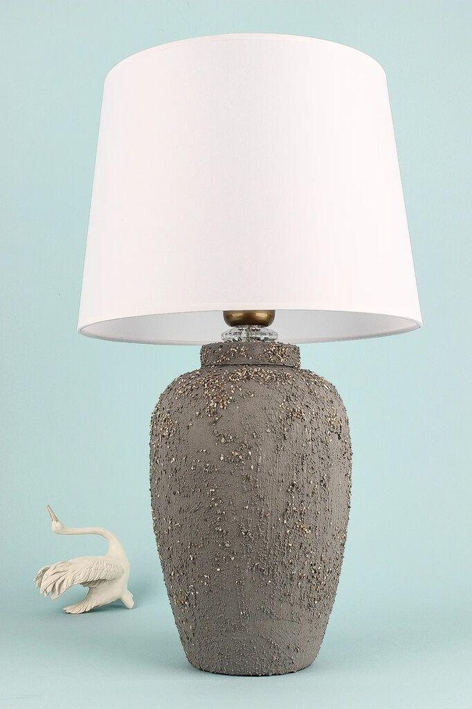 Столна ламба Opviq YL701, 29,5x22x50 см, сиво-бела