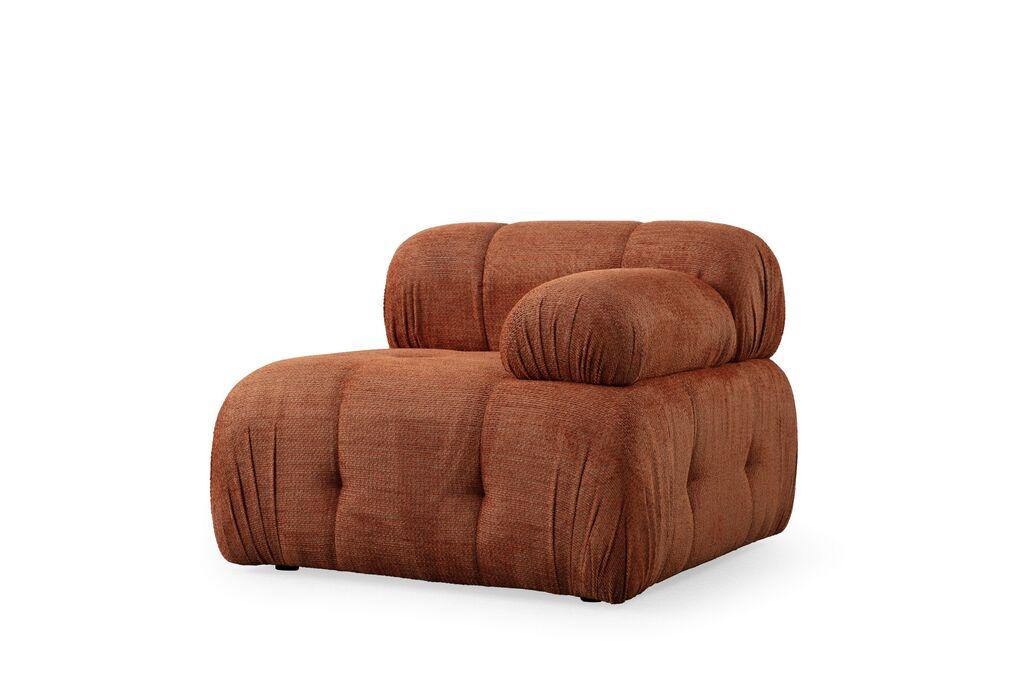 Фотелја Atelier del Sofa Petite 1R, 95 x 95 x 75 см, крем боја