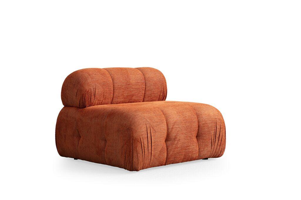 Фотелја „Atelier del Sofa Petite O1", 108 x 108 x 83 см, 95 x 95 x 75 см, крем боја