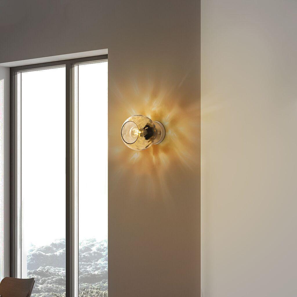 Opviq dzидна светилка Benek-15-14403, 15x18x15cm, IP20, златна боја