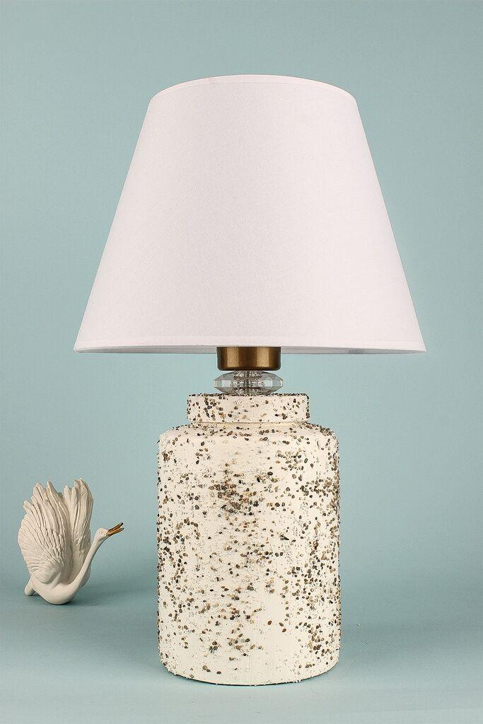 Столна ламба Opviq YL734, 25x18.5x39 см, бела