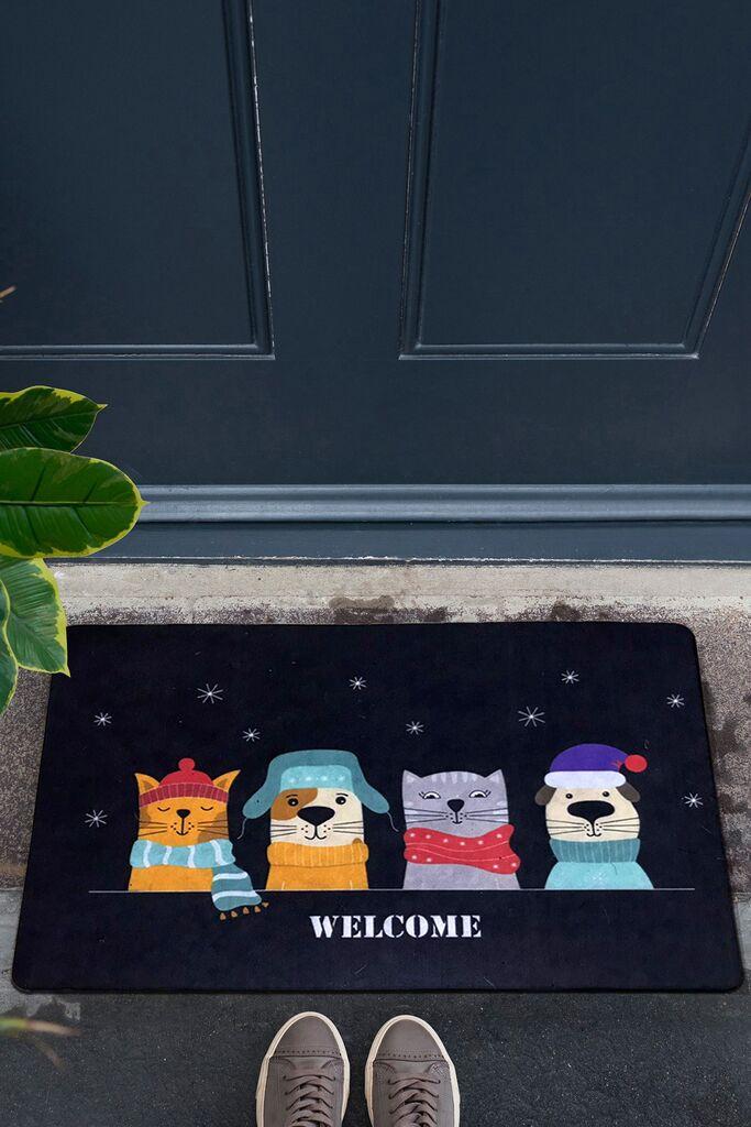 Conceptum Hypnose Doormat симпатична, 40x60 cm, Шарена