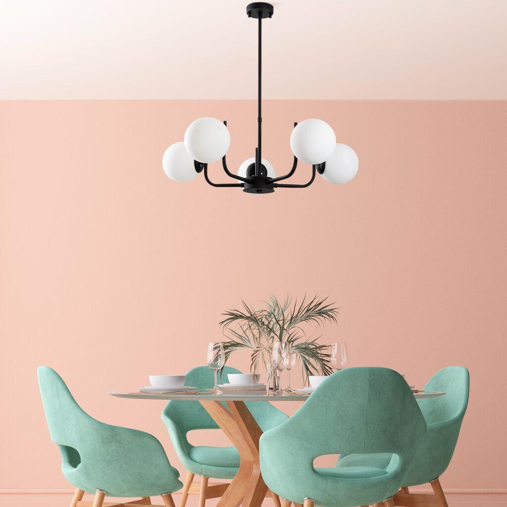 Opviq Luster Antler-13768, 69 см, IP20, црно-бело