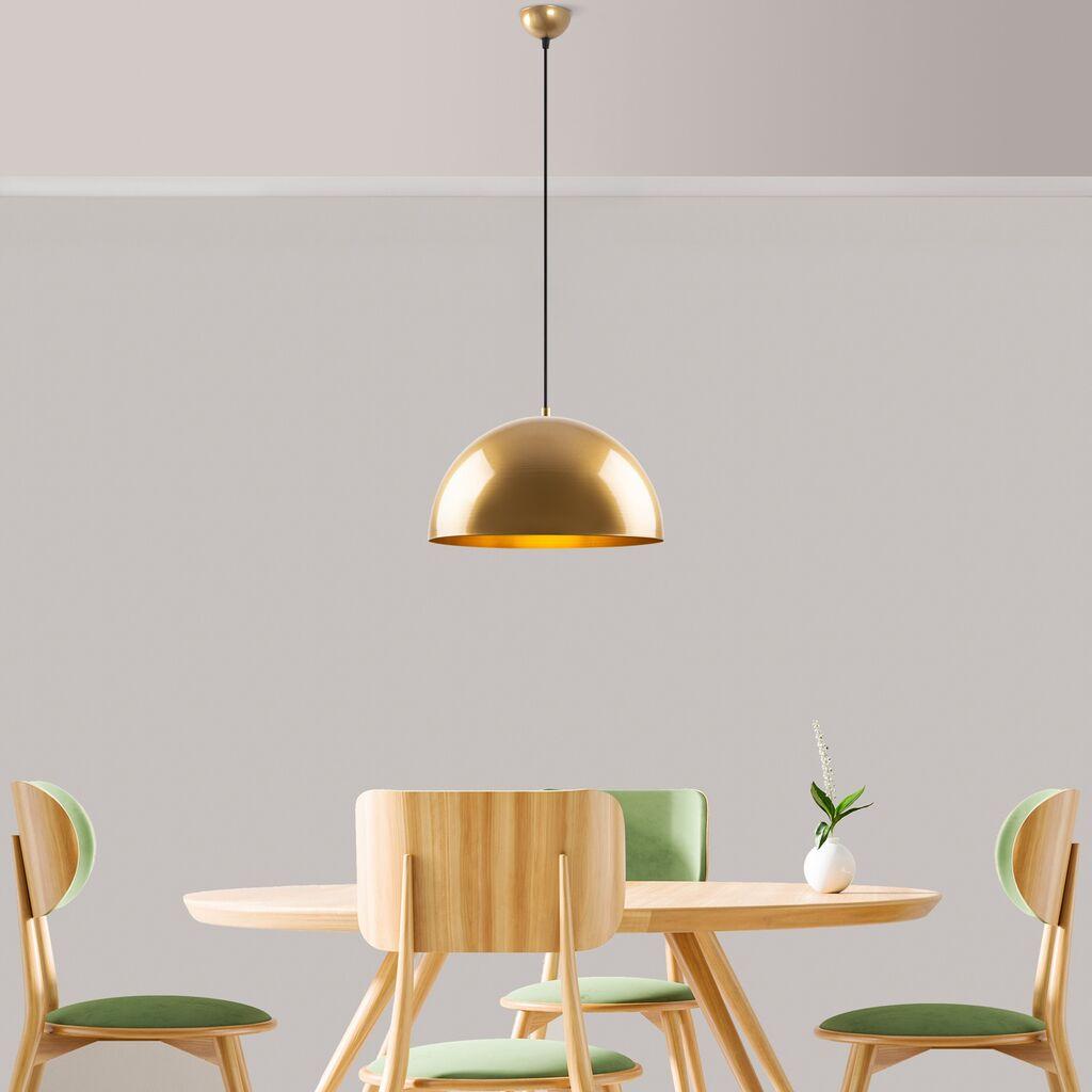 Opviq Luster Kure-40-Mr-722-1, 40x40x116cm, IP20, Златна