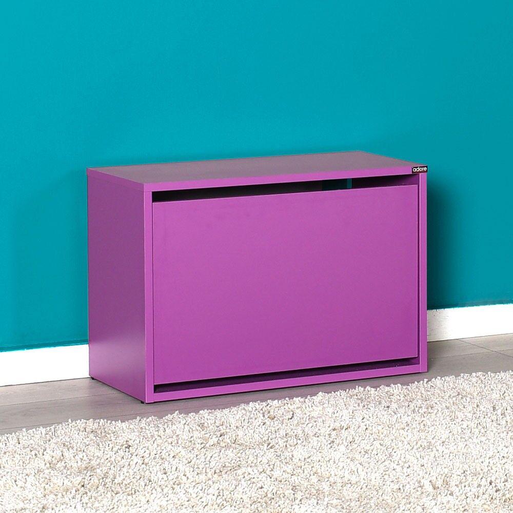 Hanah Home Полица за чевли Shc-110-Uu-1, 60 cmx42 cmx30 cm, виолетова