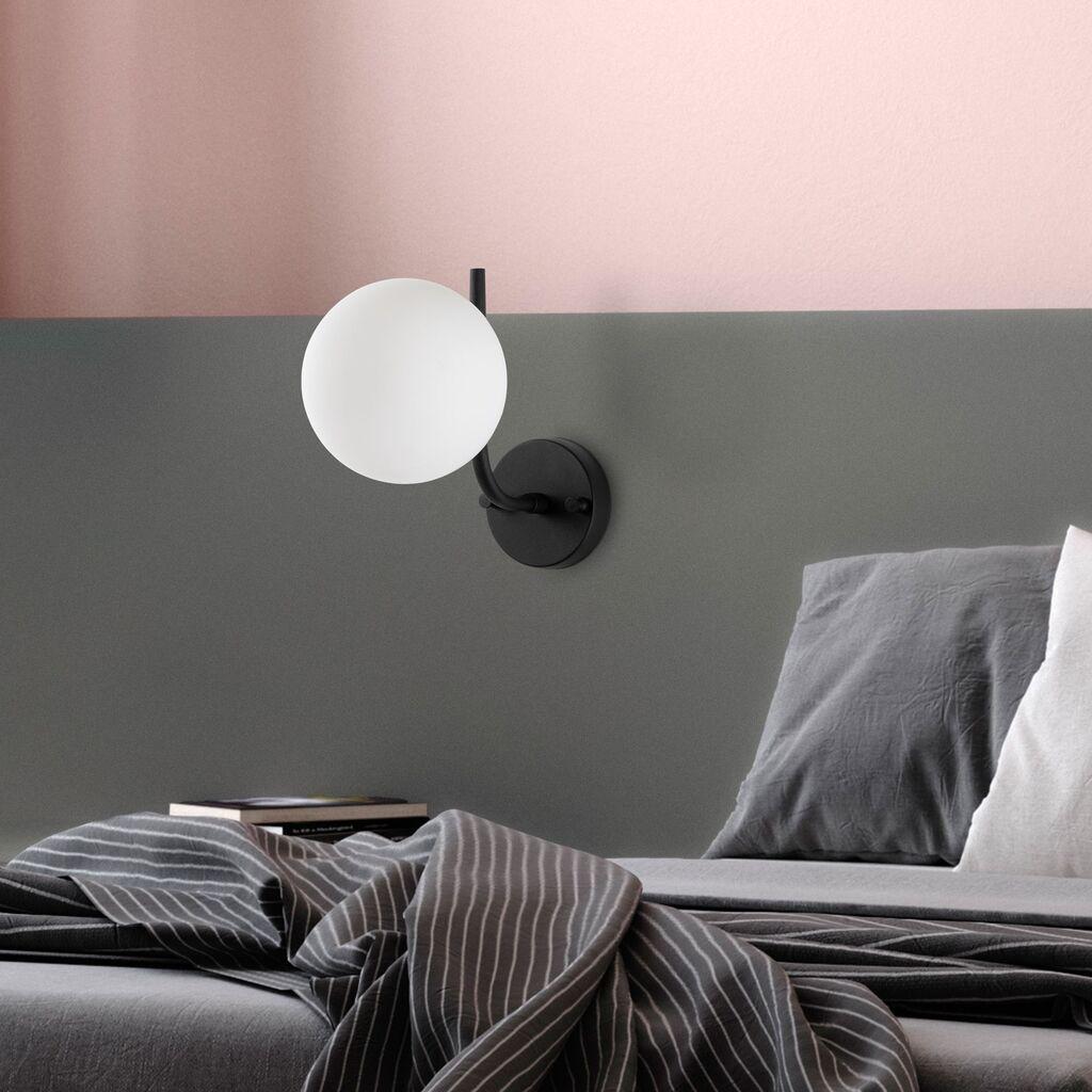 Opviq dzидна светилка Antler-15016, 15x29x23cm, IP20, црно-бела