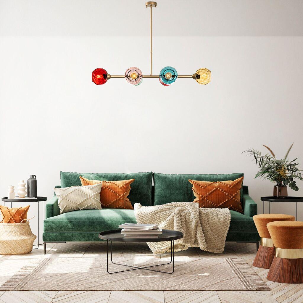 Opviq Luster Benek-15-14486, 103x40x74cm, IP20, Шарена