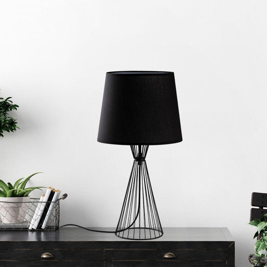 Столна ламба Opviq Telis-5371, 28x28x55 см, IP20, црна