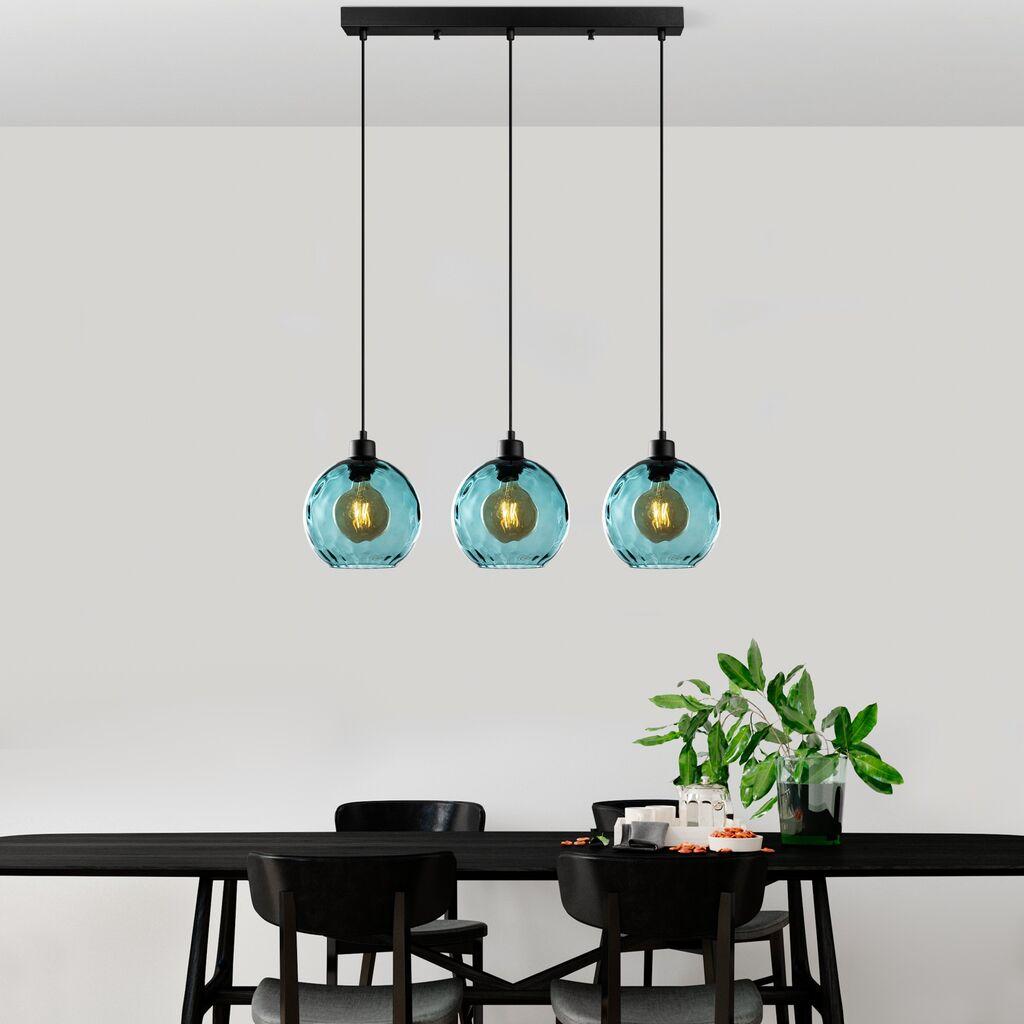 Opviq Luster Benek-20-14342, 70x20x120, IP20, црно-сина