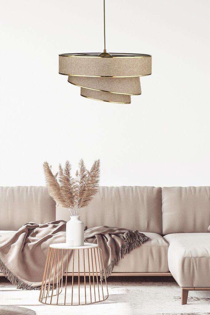 Opviq Luster KS-2010, 40 см, IP20, кафеаво-златна боја