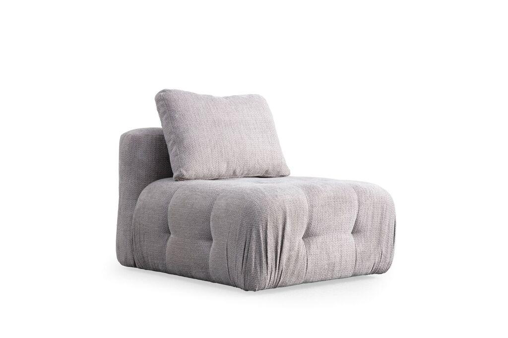 Фотелја Atelier del Sofa Amaris O1, 90 x 100 x 65 см, крем боја