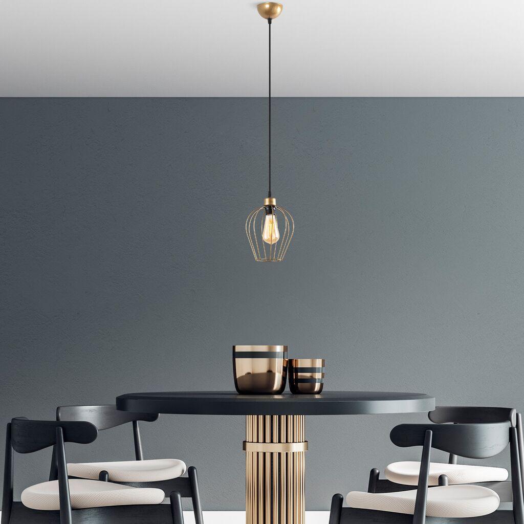 Opviq Luster Armut-6677, 20 см, IP20, златна боја