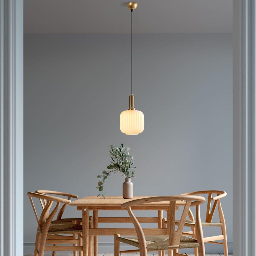 Opviq Luster Asker-15186, 20x20x118cm, IP20, златно-жолта боја