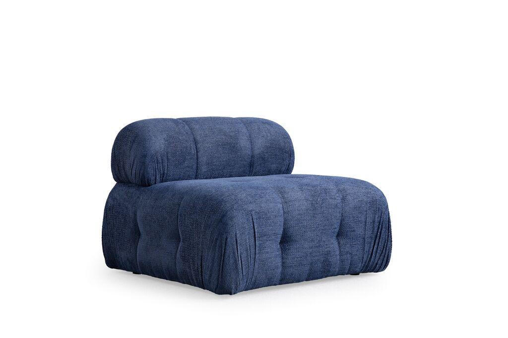 Фотелја „Atelier del Sofa Petite O1", 108 x 108 x 83 см, 95 x 95 x 75 см, крем боја