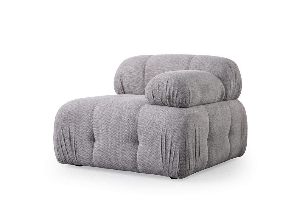 Фотелја Atelier del Sofa Petite 1R, 95 x 95 x 75 см, крем боја