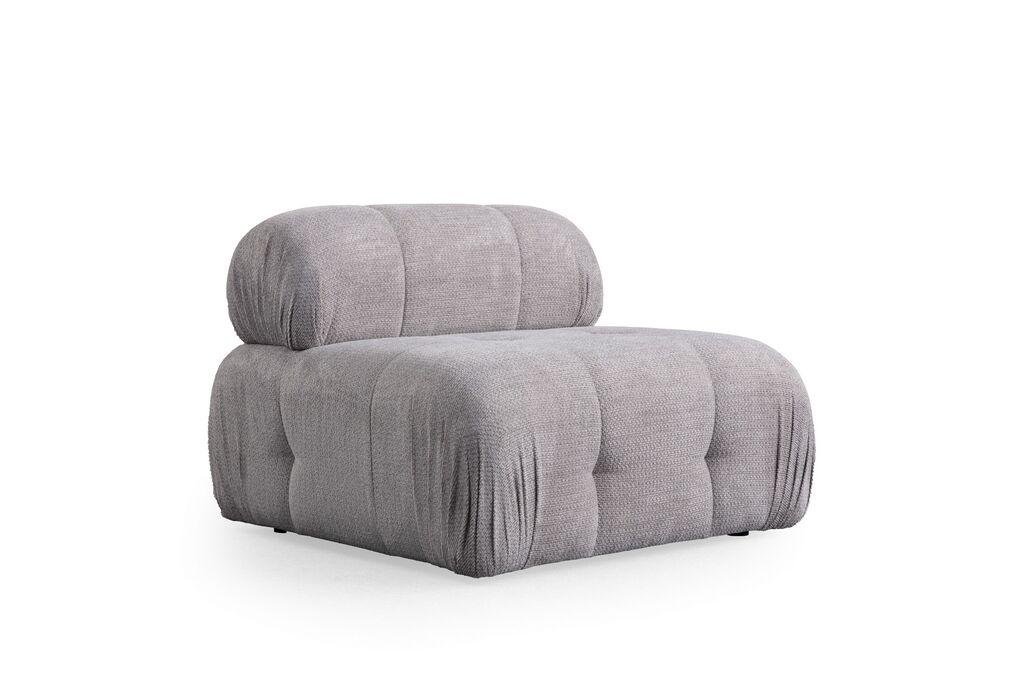 Фотелја „Atelier del Sofa Petite O1", 108 x 108 x 83 см, 95 x 95 x 75 см, крем боја