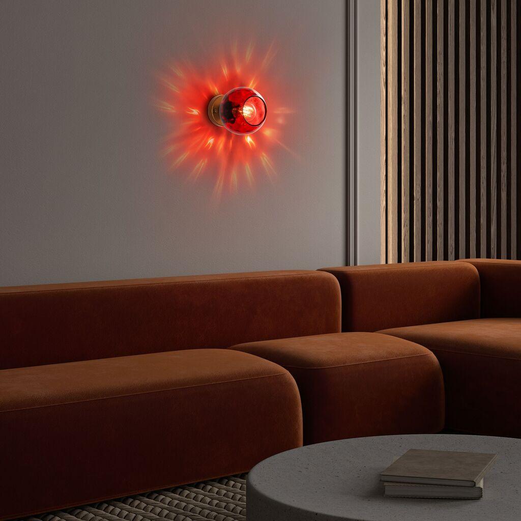 Opviq dzидна светилка Benek-15-14395, 15x18x15cm, IP20, црна