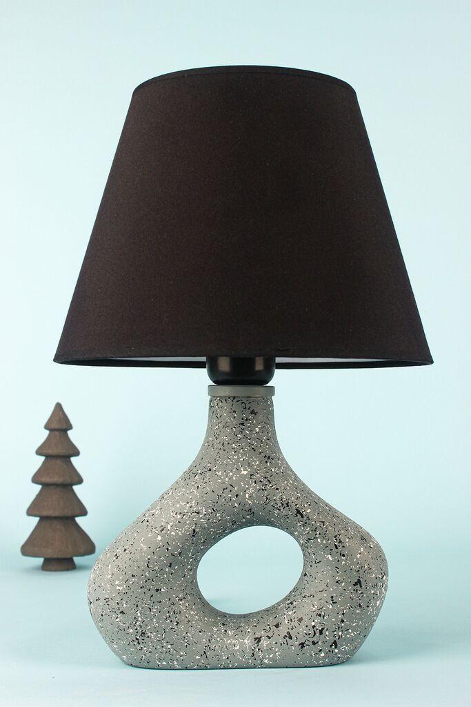 Столна ламба Opviq BK012, O25,15 см, IP20, црно-сива