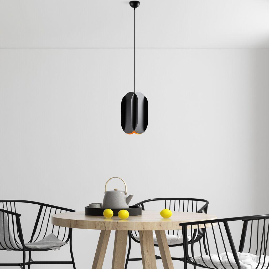 Opviq Luster Corner-13783-, 20 см, IP20, црна