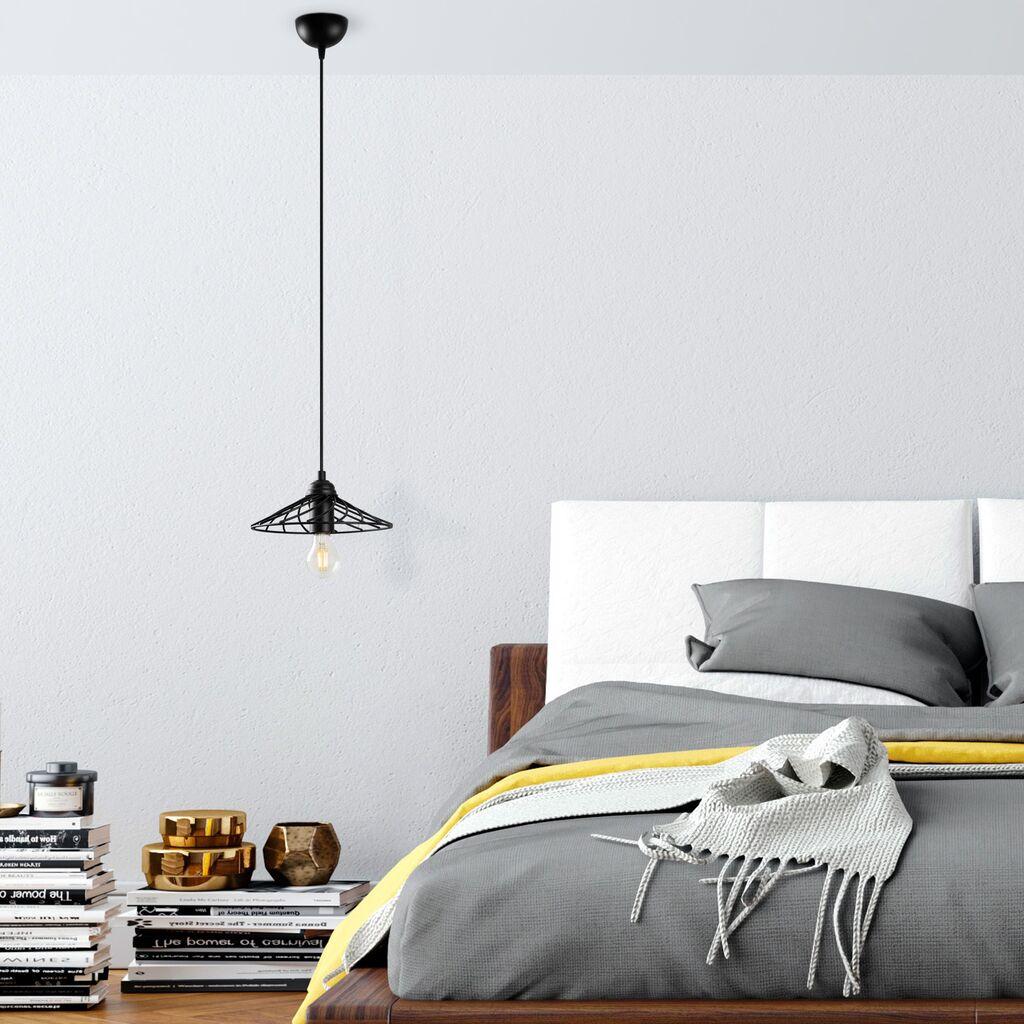 Opviq Luster Eclipse-15391, 25x25x108 см, IP20, црна