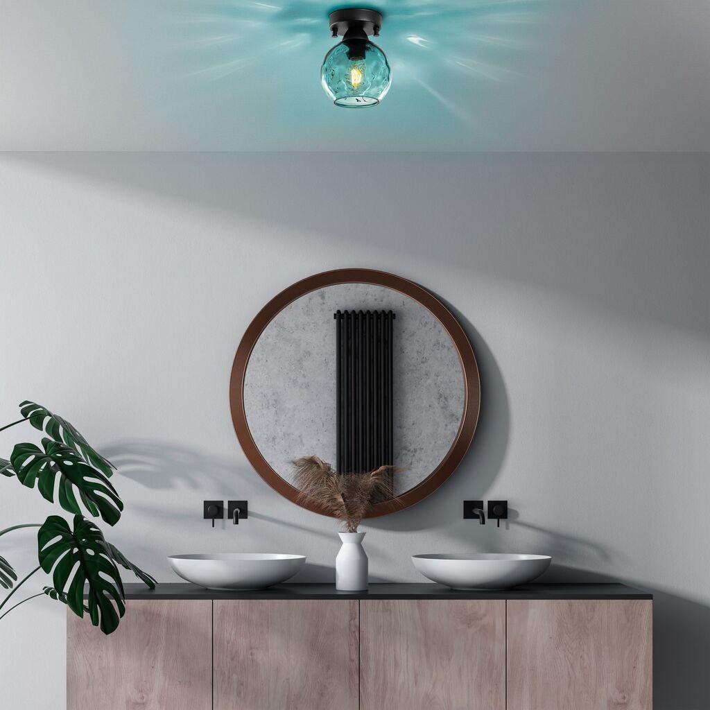 Opviq dzидна светилка Benek-15-14372, 15x15x18cm, IP20, црна