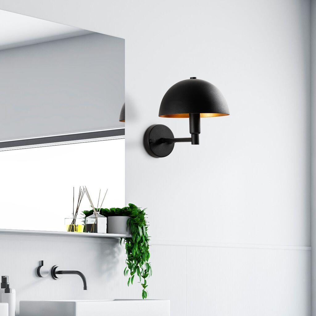 Opviq dzидна светилка Togg-14837, 20x29x24cm, IP20, црна