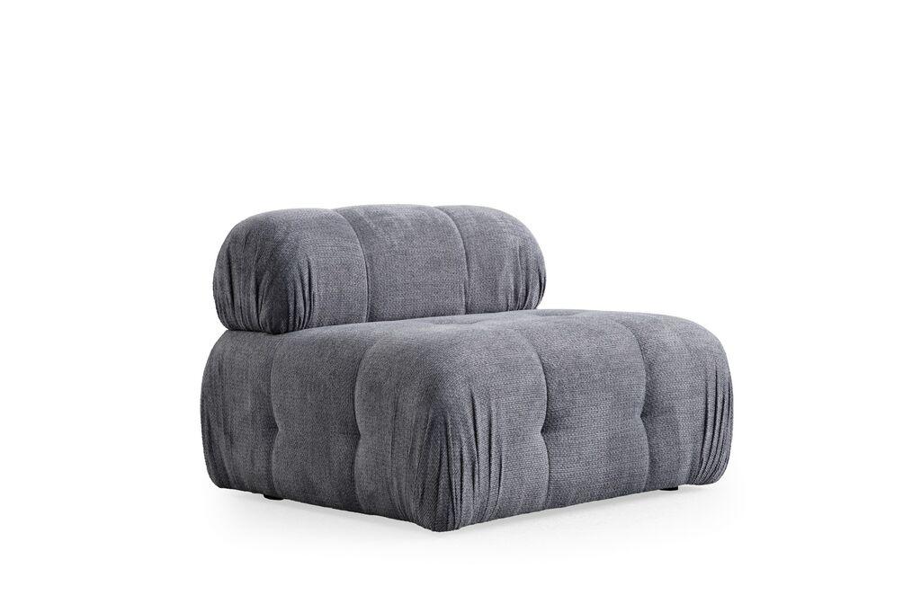 Фотелја „Atelier del Sofa Petite O1", 108 x 108 x 83 см, 95 x 95 x 75 см, крем боја