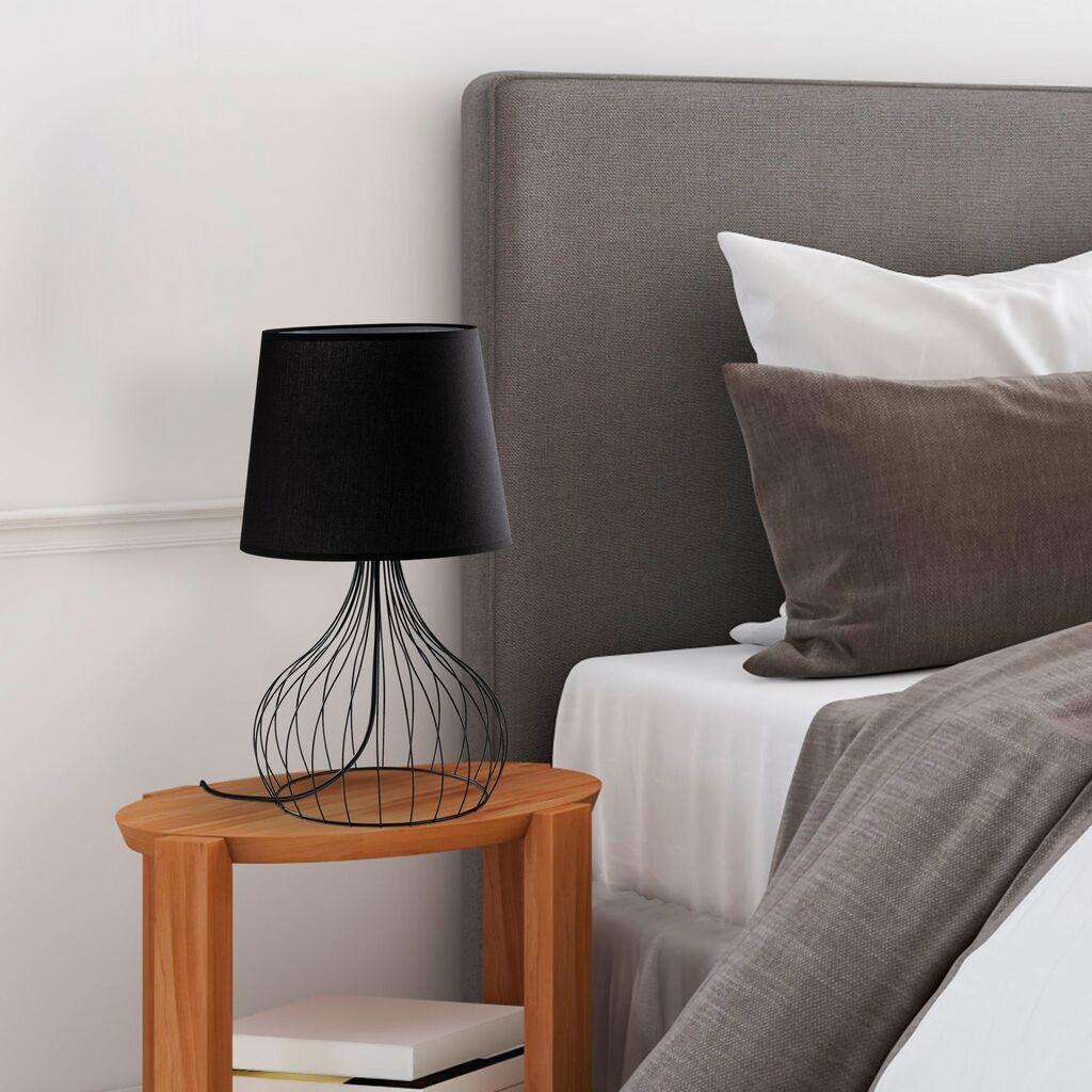 Столна ламба Opviq Telis-5391, 28x28x51 см, IP20, црна