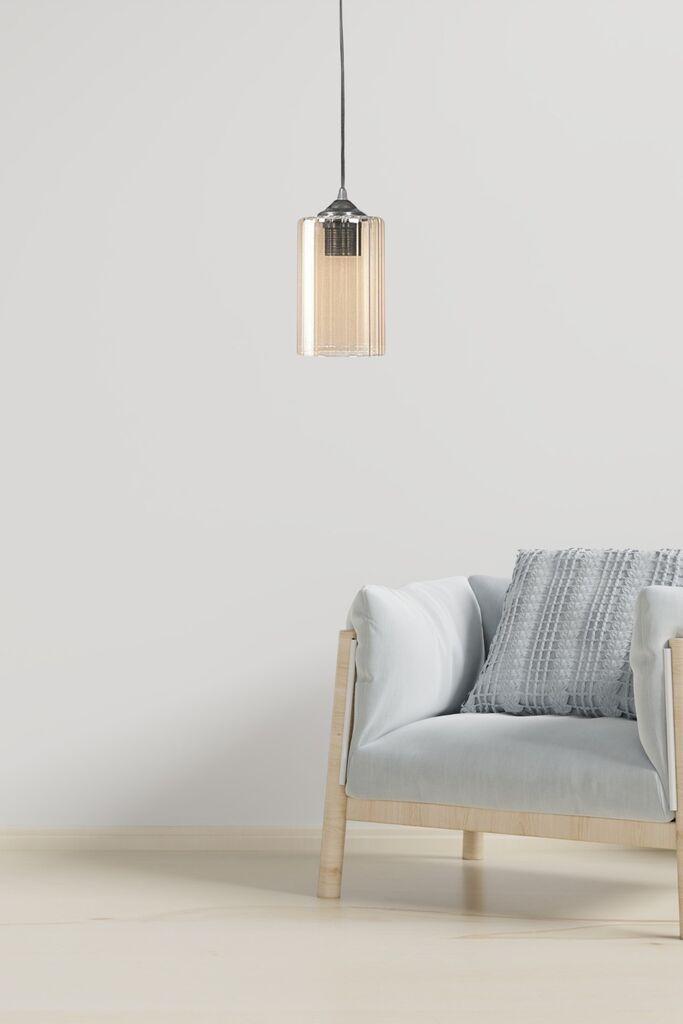 Opviq Luster LB055, 10 см, IP20, крем-црна