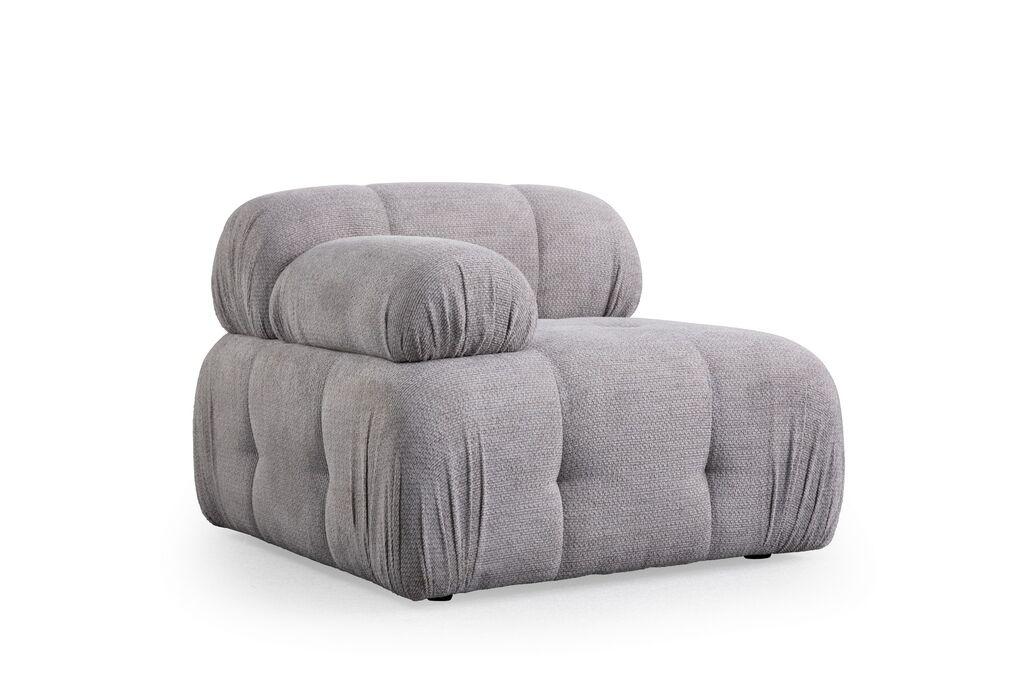 Фотелја Atelier del Sofa Petite L1, 95 x 95 x 75 см, крем боја