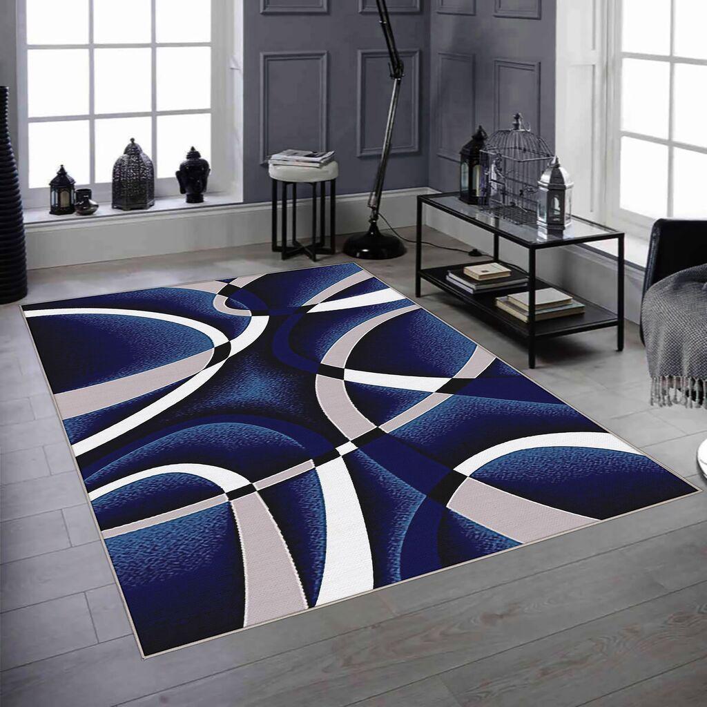 Conceptum Hypnose тепих Woopamuk203, 120x180cm, темно сина