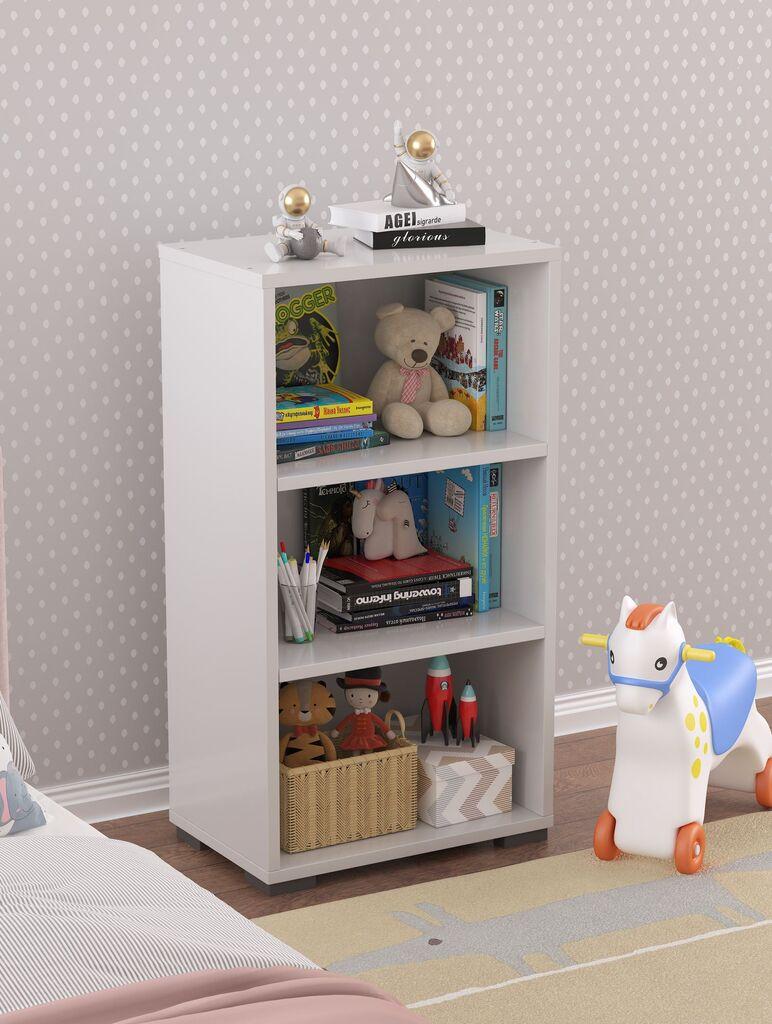 Клуч за полица за книги Hanah Home, 45,5x84x30 см, бел