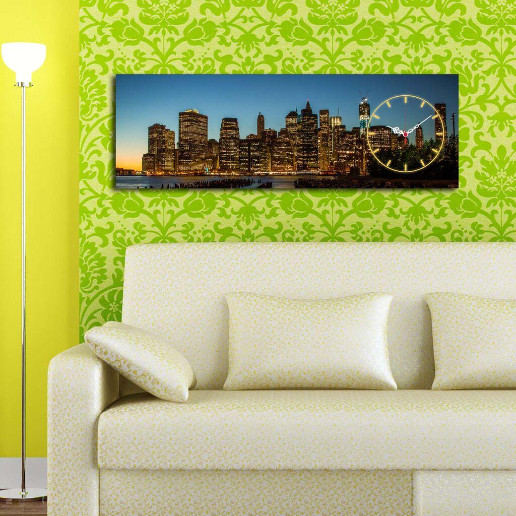 Wallity dzиден часовник 3090CS-38, 30x90 см, шарен