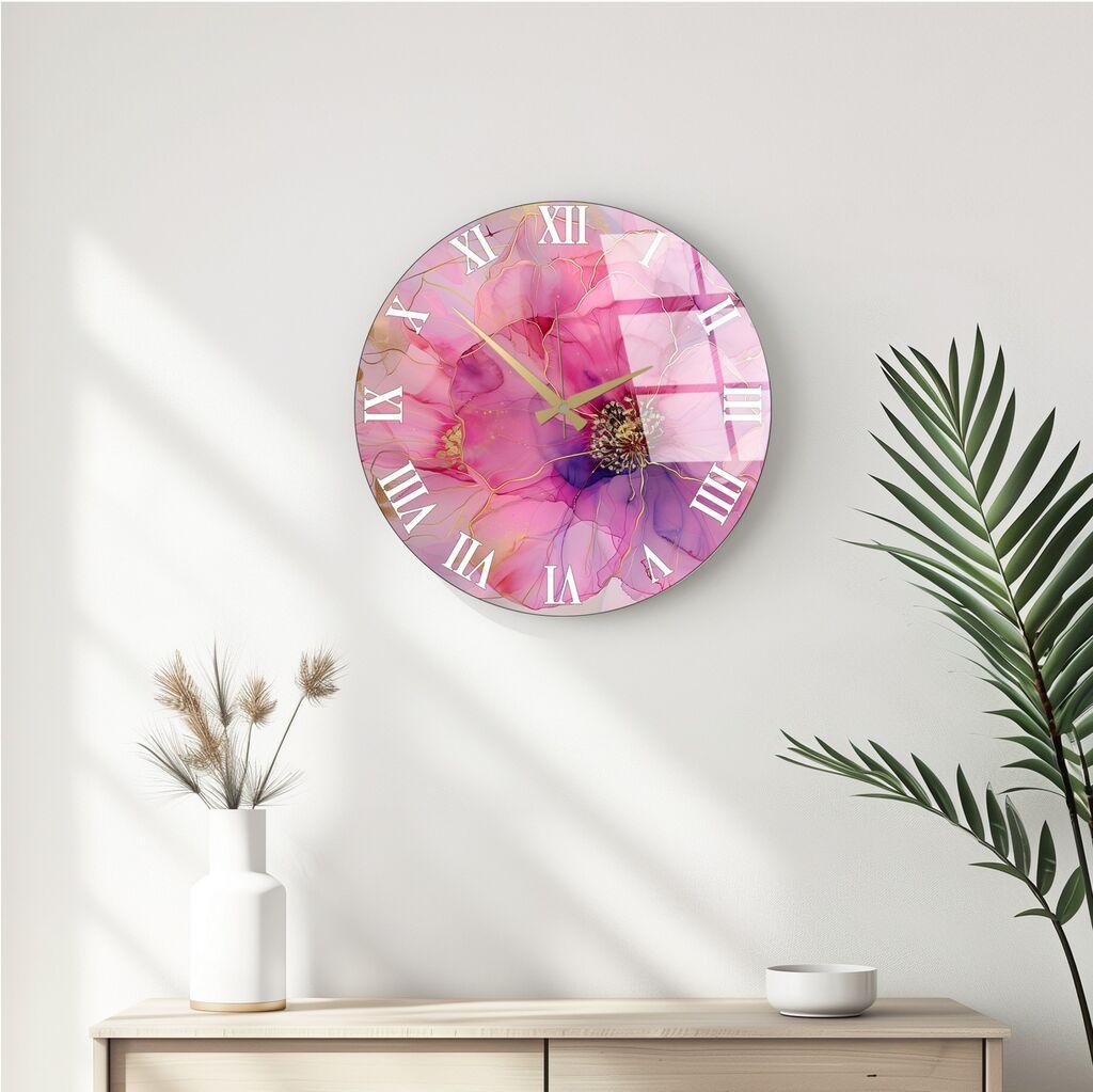Wallity dzиден часовник Huhu339, 40 см, розов