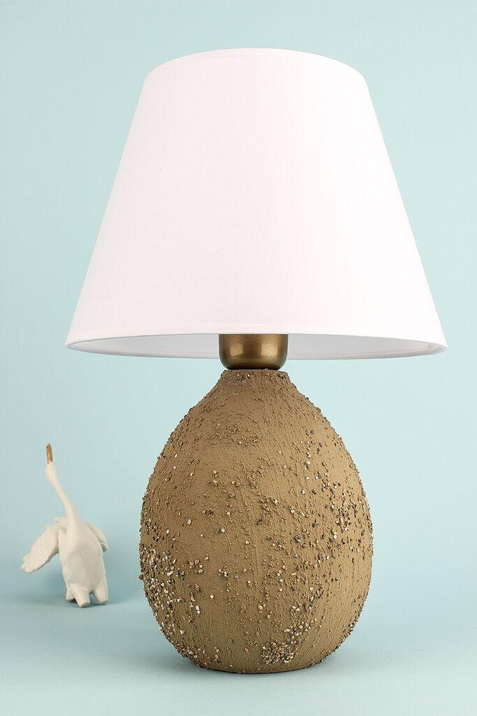 Столна ламба Opviq YL704, 24,5x18,5x38 см, IP20, кафеаво-бела