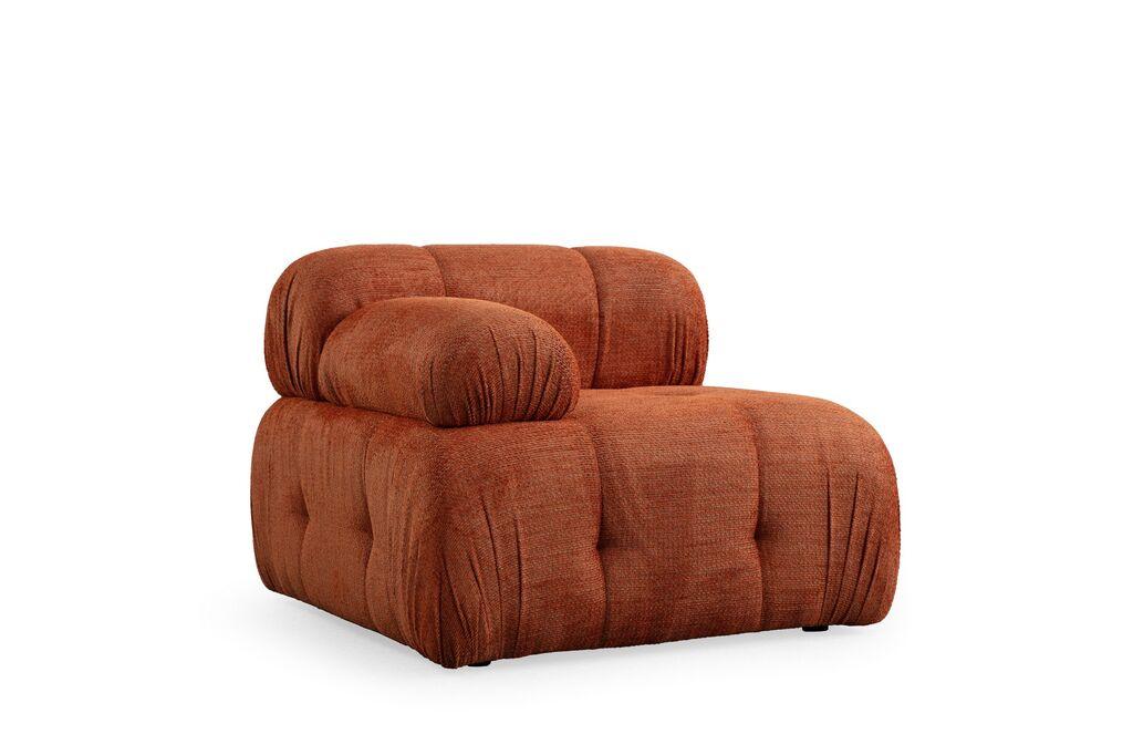 Фотелја Atelier del Sofa Petite L1, 95 x 95 x 75 см, крем боја